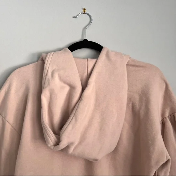 Abercrombie & Fitch Soft A&F Collection Tan Hoodie Size Small Camel Pullover - Picture 8 of 10